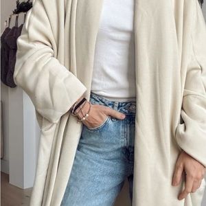 FREE PEOPLE in flight poncho in OAT